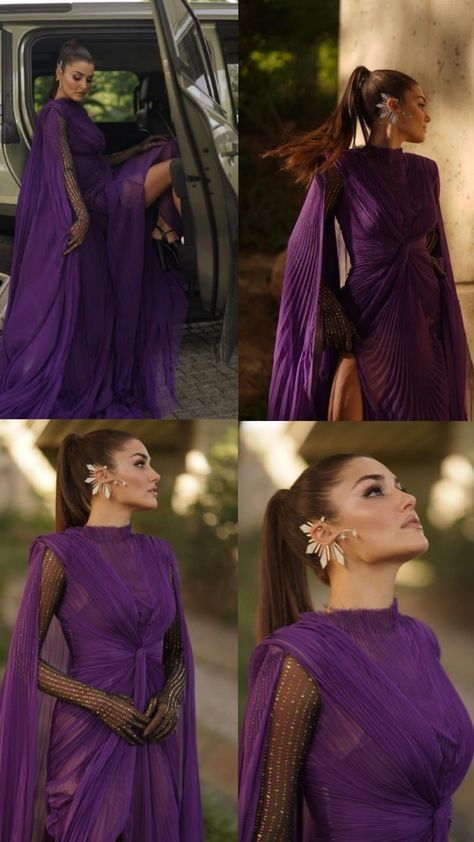 Hande Erçel Dresses, Celebrity Evening Gowns, Stylish Business Outfits, My Culture, Soiree Dress, Fashion Design Patterns, Cultural Appropriation, Elegant Dresses Classy, Top Celebrities