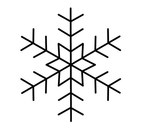 How to Draw a Snowflake | MediBang Paint Draw A Snowflake, Snowflake Outline, Easy Snowflake, Snowflakes Drawing, Lace Drawing, Frozen Snowflake, Simple Snowflake, Christmas Embroidery Patterns, Doodle Ideas