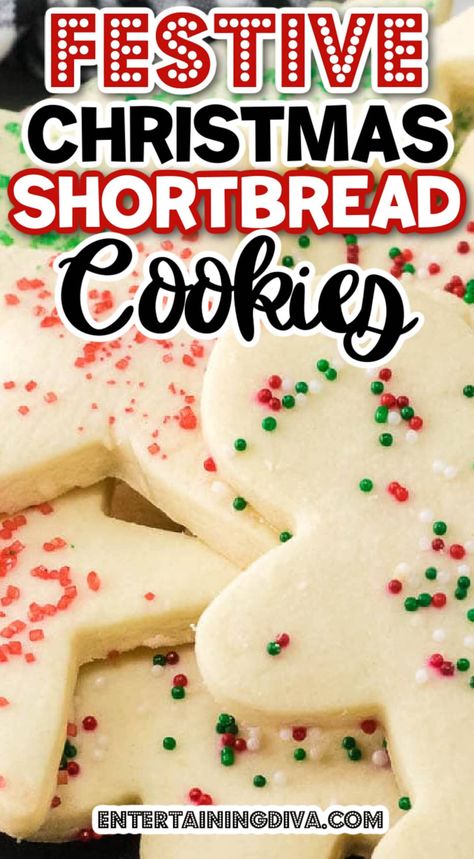 Easy Shortbread Christmas Cookies With Sprinkles Cut Out Short Bread Cookie Recipe, Powder Sugar Christmas Cookies, Buttermilk Christmas Cookies, Best Christmas Sugar Cookies Ever, Sally’s Baking Shortbread, Sugar Plum Shortbread Cookies, Rolled Shortbread Cookies Recipe, Shortbread Cookies For Decorating, Shortbread With Cornstarch