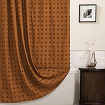 Terra Cotta Shower Curtain, Mcm Shower Curtain, Trendy Shower Curtains, Fancy Shower Curtains, Minimalist Shower Curtain, Mid Century Shower Curtain, Orange Shower Curtain, Gold Shower Curtain, Modern Shower Curtain