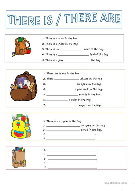 There Is There Are Worksheet, Grammar For Kids, Grammar Exercises, English Grammar Worksheets, English Worksheets For Kids, Kids English, English Classroom, English Language Teaching, English Lessons For Kids