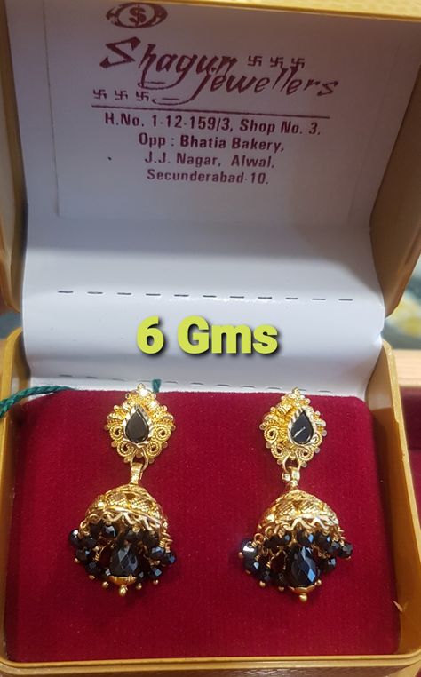 Black Bead Buttalu Gold, Nallapusalu Kammalu, Black Beads Buttalu Gold, Black Stone Earrings Gold Indian, Nallapusalu Earrings, Black Beads Ear Rings Gold, Black Stone Earrings Gold, Gold Necklace Price, Vaddanam Designs