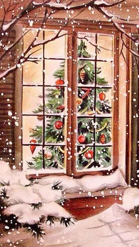 Cute Christmas Backgrounds, Images Noêl Vintages, Vintage Merry Christmas, Christmas Wallpaper Backgrounds, Christmas Aesthetic Wallpaper, Vintage Christmas Images, Merry Christmas Vintage, Cute Christmas Wallpaper, Wallpaper Iphone Christmas