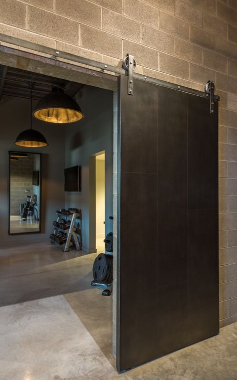 Gallery of Royal House Recording / Saroki Architecture - 24 Industrial Doors, Door Dividers, Industrial Door, Barn Door Designs, Door Design Modern, Structure Architecture, Street Design, Royal House, Industrial House