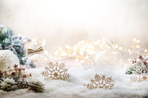 White Christmas Background Photoshoot, White Christmas Photoshoot, White Banner Background, White Christmas Background, Christmas Dog Decor, Christmas Landscape, Christmas Wallpaper Backgrounds, Christmas Aesthetic Wallpaper, Background Christmas