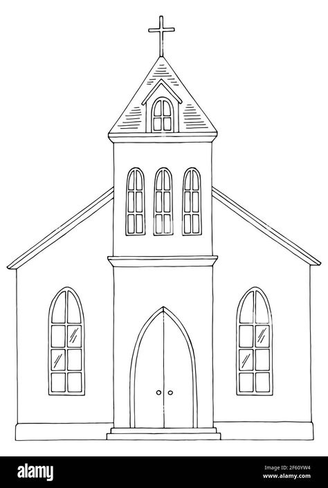 Church Exterior, Church Building Design, Laundry Soap Homemade, Church Icon, Diy Lace Ribbon Flowers, Church Aesthetic, Asia Map, Cat Coloring Book, School Coloring Pages