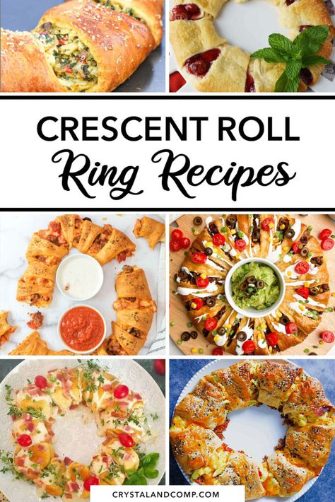 crescent roll ring recipes Pillsbury Ring Recipes, Cresent Roll Wreath Recipes, Pillsbury Crescent Roll Veggie Pizza, Italian Cresent Rings Recipes, Pilsbury Pizza Dough Appetizers, Pizza Wreath Crescent Rolls, Pizza Roll Ups Crescent, Crescent Ring Recipes Appetizers, Cresent Rings Recipes Dinners