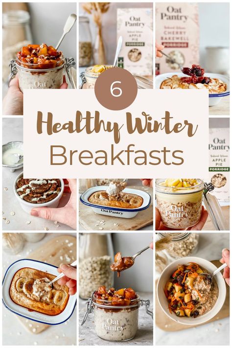 6 Healthy Winter Breakfast Recipes Quick Winter Breakfast, January Breakfast Ideas, Vegan Winter Breakfast, Best Breakfast Meal Prep, Warm Winter Breakfast Ideas, Healthy Comfort Breakfast, High Protein Winter Breakfast, Nourishing Winter Meals, Winter Healthy Breakfast