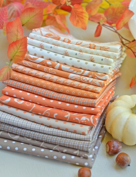 Fabric Websites, Orange Quilt, Moda Fabric, Fabric Trimmings, Rainbow Quilt, Quilt Fabric Collections, Fresh Figs, Primitive Gatherings, Halloween Quilts