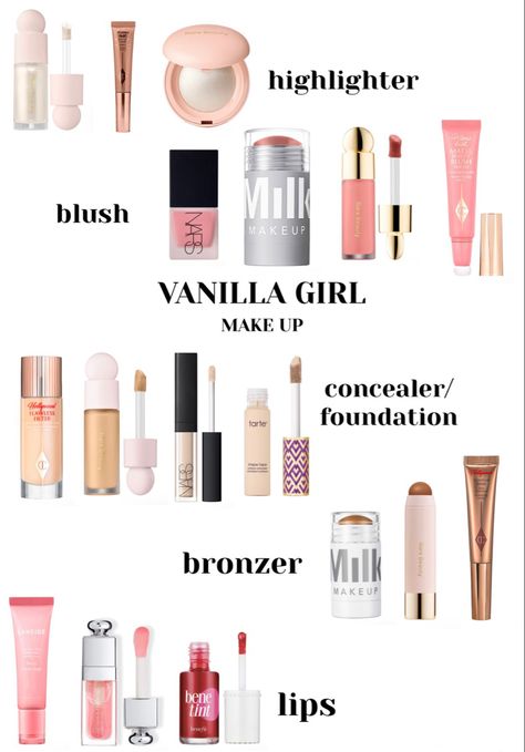 Vanilla Girl Makeup, Vanilla Girl, Makeup Products, Vanilla, The Day, Make Up, Lips, Skin, Makeup