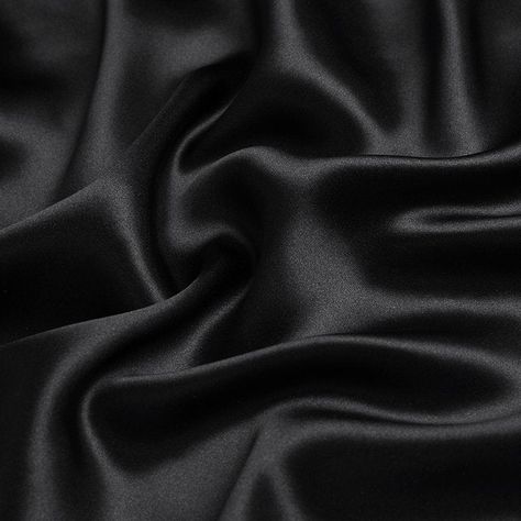 Tela, Light Navy Blue, Satin Noir, Silk Satin Fabric, Wedding Fabric, Silk Pillowcase, Silk Charmeuse, Stretch Satin, White Silk