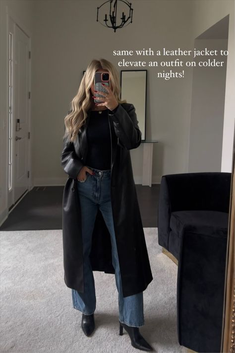 NEW TABLOID TRENCH COAT curated on LTK Trench Coat Outfit Winter, Going Out Winter Outfits, Leather Coat Outfit, Trench Outfit, Coat Outfit Casual, Maternity Jacket, Ny Outfits, Trench Coat Outfit, Europe Outfits