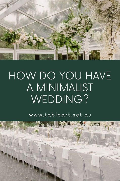 Minimal Wedding Planning, Simple Wedding Style Receptions, Minimal Wedding Theme, Minimalist Boho Wedding Decor, Minimalist Wedding Set Up, Modern Minimalist Wedding Theme, Minimal Wedding Reception Decor, Minimalist Wedding Decor Receptions, Minimalist Wedding Aesthetic