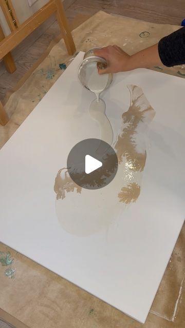 Quick Abstract Painting, Abstract Paint Pour, Acrylic Fluid Art Ideas, Flow Painting Techniques, Abstract Acrylic Painting Inspiration, Modern Painting Ideas, Painting Ideas Easy Beginner, Pour Painting Ideas, Abstract Painting For Beginners