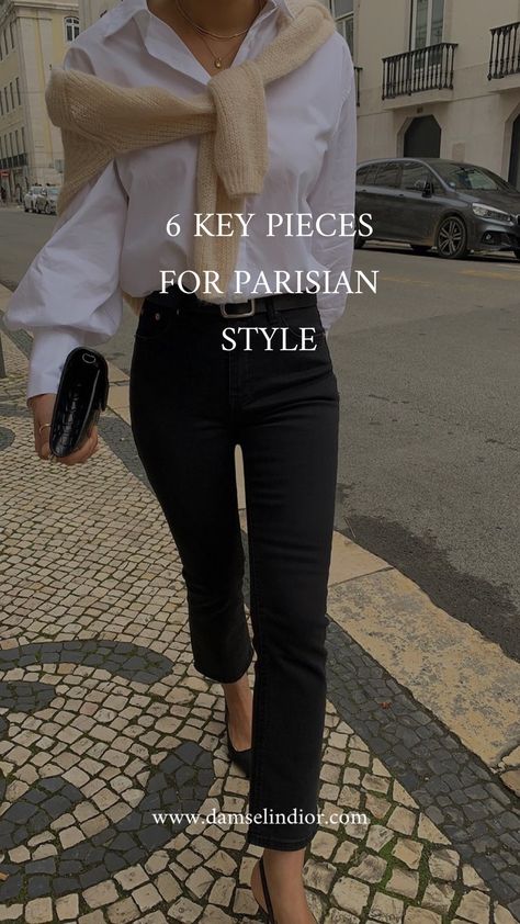 Mode Parisienne Chic, French Looks For Women, Ladies Who Lunch Outfits, French Fashion 2023, Parisienne Style Parisian Chic, What To Wear In Paris In May, Parisian Chic Style Classy, France Style Outfits, French Office Outfit