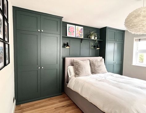 Wardrobes — Oliver Hazael Bespoke Carpentry Closet On Either Side Of Bed, Build In Wardrobe Over Bed, Bedroom With Built In Wardrobe Ideas, Behind Bed Built Ins, Bedroom Wardrobe Either Side Of Bed, Wardrobe On Either Side Of Bed, Pax Wardrobe Either Side Of Bed, Built In Wardrobes Over Bed, Closet Wall Behind Bed