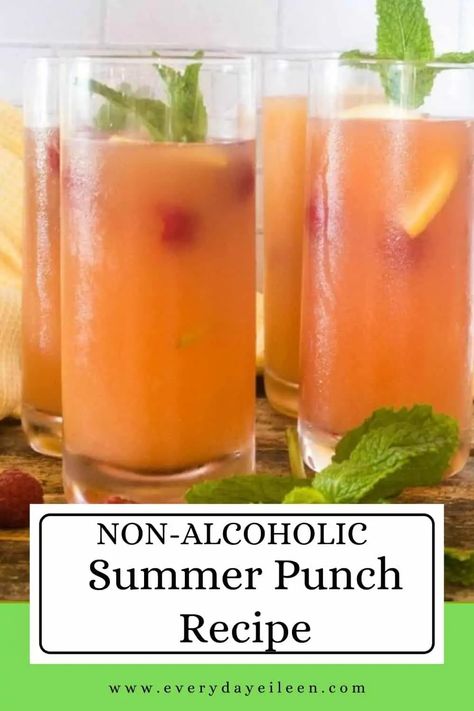 Bbq Drinks Nonalcoholic, Mothers Day Punch Recipes Nonalcoholic, Beach Drinks Nonalcoholic, Summer Alcoholic Punch Recipes, Alcoholic Fruit, Summer Punch Recipes, Fruit Drinks Alcohol, Summer Drinks Nonalcoholic, Bbq Drinks