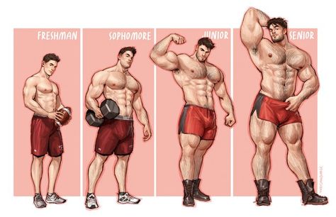 Body Reference Drawing, Anime Guys Shirtless, Cartoon Man, Game Character Design, Figure Drawing Reference, Guy Drawing, Body Reference, Anatomy Reference, Muscular Men