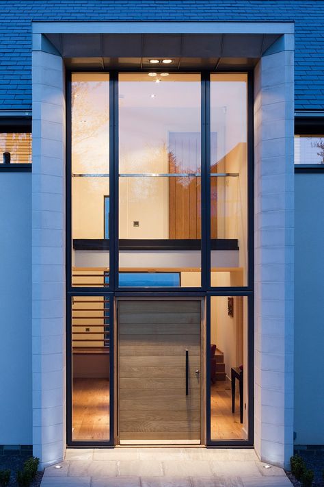 Door Gallery - Urban Front - Contemporary Front Doors UK Glass Entrance, Glass Entrance Doors, Front Doors Uk, Modern Entrance Door, Chirstmas Decor, Contemporary Front Doors, Modern Entrance, Modern Front Door, Casa Country