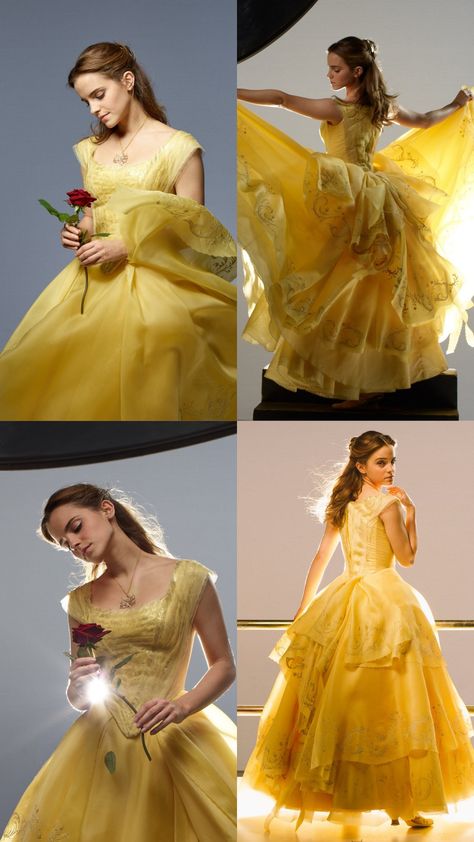 Beauty And The Beast Movie 2017, Beauty And The Beast Dress, Belle Hair, Beauty And The Beast Costume, Pandora Bracelet Charms Ideas, Belle Hairstyle, Beast Costume, Beauty And The Beast Movie, Belle And Beast