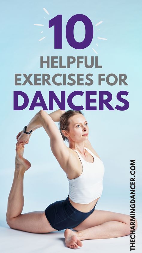 exercises for dancers Jazz Dance Exercises, Flexibility Stretches For Dancers, Dance Conditioning Exercises, Exercise For Dancers, Ballet Steps For Beginners, How To Be A Good Dancer, Conditioning For Dancers, Dance Conditioning Workouts, Dancer Stretches Routine