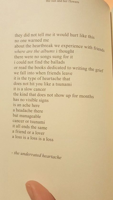 A poem from Rupu Kaur's "the sun and her flowers". A poem about friend breakups, platonic love, friendship. Poems About Ex Friends, Less Friends Quotes Friendship, Poem About Platonic Love, Friendship Quotes Breakup Friends, Poems About Loving Your Best Friend, Breakup In Friendship, Platonic Quotes Friendship, Poems About Loving A Friend, Poem For Ex Best Friend