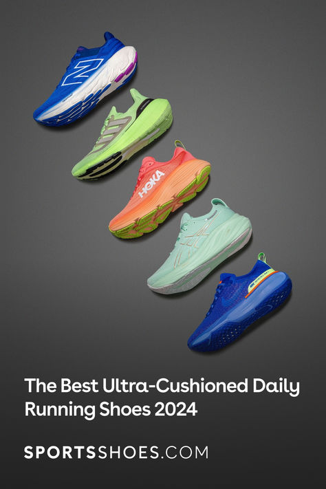 Looking for a pair of ultra-cushioned running shoes for daily training?

Then look no further. Visit out hub for the top 5 every day cushioned shoes you should have in your rotation.

1) HOKA BONDI 8
2) NEW BALANCE 1080V13
3) ASICS GEL-NIMBUS™ 26
4) NIKE ZOOMX INVINCIBLE RUN FLYKNIT 3
5) ADIDAS ULTRABOOST LIGHT Nike Zoomx Invincible Run, Hoka Bondi 8, Cushioned Running Shoes, Asics Running Shoes, Adidas Ultraboost, Adidas Running Shoes, Best Running Shoes, Adidas Ultra Boost, Asics Gel