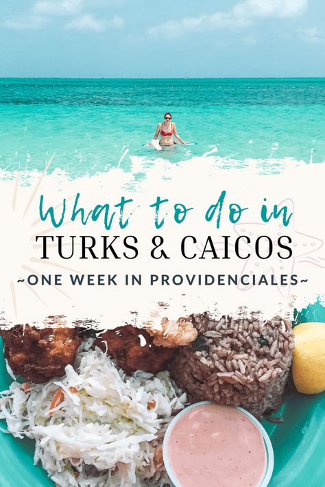 What to Do in Turks and Caicos: One Week in Providenciales Turks And Caicos Providenciales, Turks And Caicos Vacation, Beaches Turks And Caicos, Beaches Resorts, Travel Caribbean, Caribbean Destinations, Grace Bay, Beach Holidays, Caribbean Vacations