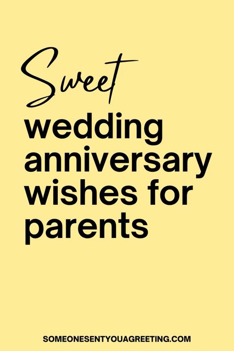 If you aren't sure what to say in an anniversary card for your parents then this guide is perfect for you. Find a huge range of anniversary wishes, messages, quotes, poems and more, all written for parents Anniversary Parents Quotes, Parent Anniversary Quotes, 50th Anniversary Quotes Parents, Anniversary For Parents, Happy Anniversary Parents From Daughter, Anniversary Wish For Parents, 40th Anniversary Quotes Parents, Anniversary Wishes For Parents From Daughter, 50th Anniversary Speech For Parents