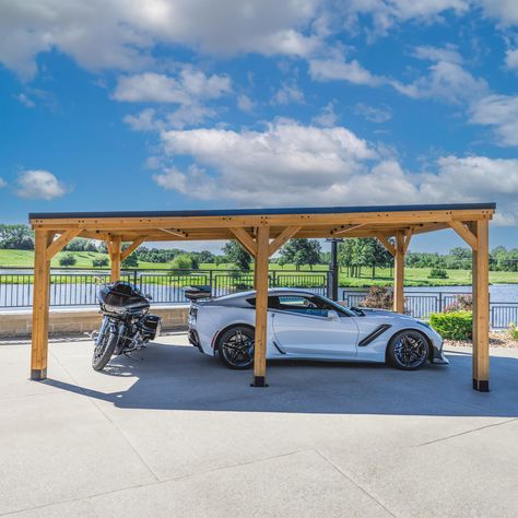 Double carport