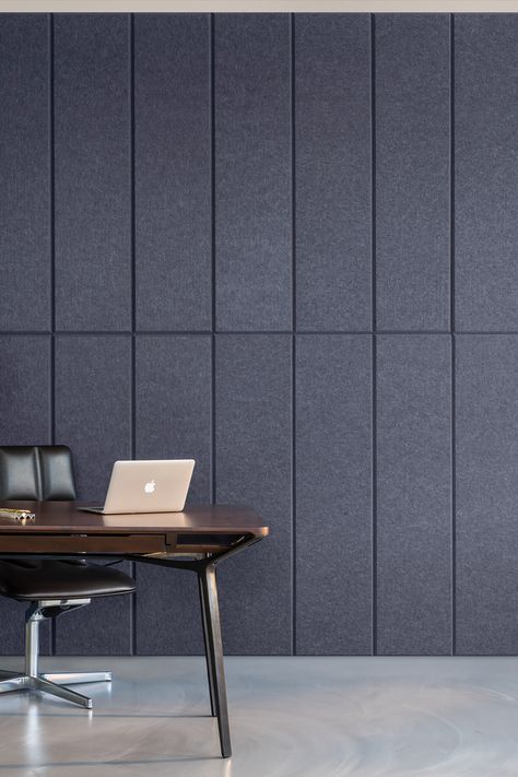 Home Office Acoustic Panels, Modern Office Accent Wall, Modern Acoustic Wall Panels, Acoustical Panels Wall, Soundproof Wall Panels, Decorative Acoustic Wall Panels, Acoustic Design Interiors, Wall Acoustic Panels Design, Acoustic Wall Tiles