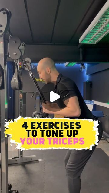 Louis Kennedy on Instagram: "4 Exercises to tone up your triceps (aka bingo wings)  Drop me a comment below saying “sculpt&tone4” and I’ll send you my free 4 week workout programme packed full of exercises just like these.   And if you workout from home and have dumbbells and a bench drop me a comment saying “home workout” and I’ll send you my home workout guide 💪🏻  #tonedarms #tricepworkout #bingowings #armworkout" Lat Workout, Defined Arms, 4 Week Workout, Bingo Wings, Week Workout, Arm Exercises, Women Who Lift, Triceps Workout, Tone Up