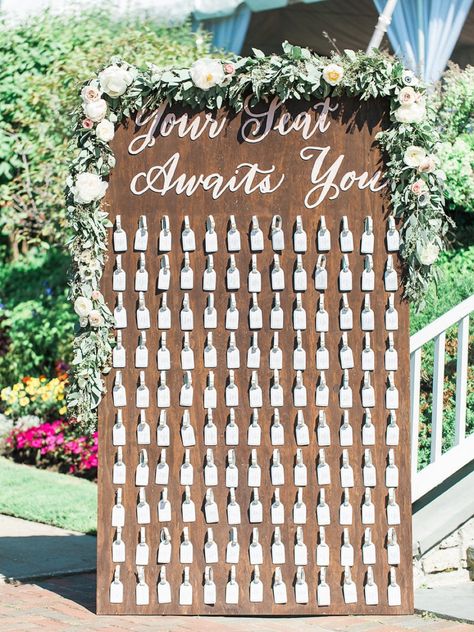 Luggage tags served as favors and escort cards at this Michigan wedding designed by Hey Gorgeous Events. | Bradley James Photography Wedding Luggage, Luggage Tags Wedding, Bradley James, Wedding Favors Cheap, Diy Wedding Favors, Martha Stewart Weddings, Unique Wedding Favors, Seating Chart Wedding, Michigan Wedding