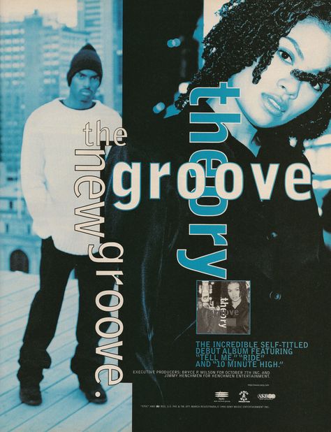 Groove Theory Groove Theory, Vibe Magazine, Self Titled, Urban Music, Celebrities Fashion, New Groove, Cover Art Design, Music Magazines, Hip Hop Rap