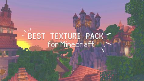 Definitely a must try texture pack for Minecraft!! #new #minecraft #aesthetic #medieval #cottagecore Minecraft Pe Texture Packs, Minecraft Texture Pack Bedrock, Aesthetic Minecraft Texture Packs, Bedrock Texture Pack, Minecraft Shaders Aesthetic, Minecraft Texture Pack Aesthetic, Cute Minecraft Texture Packs, Cottagecore Medieval, Medieval Cottagecore