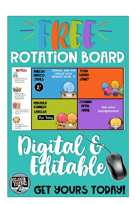 This centers rotation chart is perfect for your math workshop! Plus, it's free! Centers Rotation Chart, Organize Workshop, Center Rotation Charts, Absent Work, Math Center Rotations, Center Rotations, Math Rotations, Teacher Freebies, Math Graphic Organizers