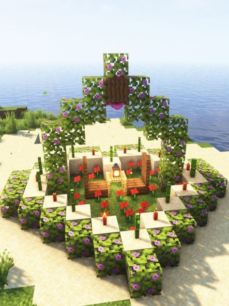 Minecraft Cute Date Ideas, Cute Minecraft Wedding Builds, Cute Minecraft Valentine Builds, Mincraft Idea Beach House, Minecraft Build Ideas For Boyfriend, Cute Minecraft Builds For Couple, Cute Minecraft Builds For Girlfriend, Cute Minecraft Builds Couples, Minecraft Marriage Builds