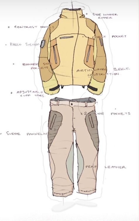 Tactical Fashion, Apparel Design Inspiration, Fashion Design Template, Clothing Sketches, Fashion Design Sketchbook, Clothing Design Sketches, Concept Clothing, Fashion Design Portfolio, Fashion Sketch