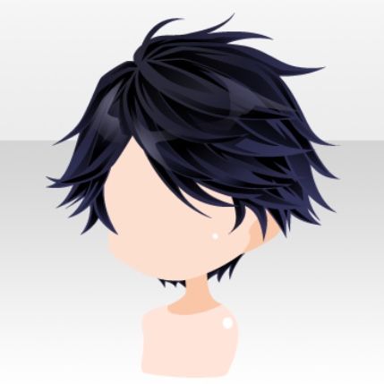 Anime Hair References Male, Animation Hairstyles, Coccopa Play, Boy Hair Drawing, Gacha Hairstyles, Male Hairstyle, Anime Hairstyles Male, Chibi Hair, Manga Hair