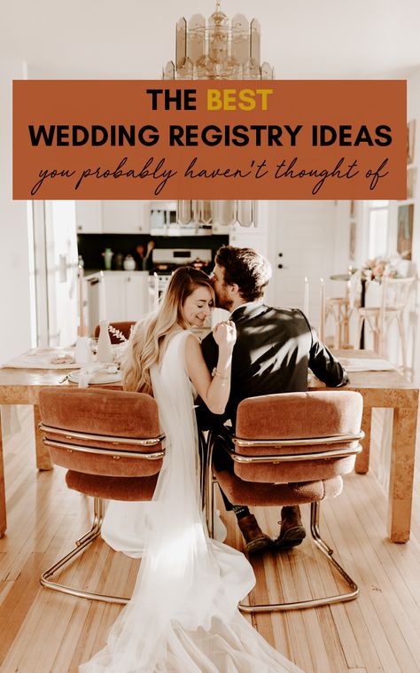 Unique Registry Items Wedding, Wedding Registry Ideas For Men, Fun Wedding Registry Ideas, Best Registry Items Wedding, What To Put On A Wedding Registry, Wedding Registry Ideas For Couples Who Live Together, Wedding Registry For Established Couple, Gift Registry Ideas Wedding, Must Have Wedding Registry Items