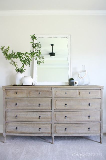 our bedroom dresser - Crazy Wonderful Large Bedroom Dresser, Bedroom Dresser Styling, Dresser Styling, Room Dresser, Ideas Room, White Dresser, Bedroom Dresser, Wood Dresser, Trendy Bedroom