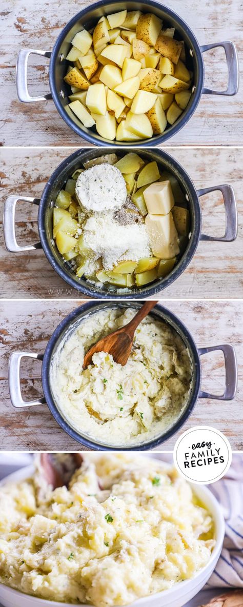 Borsine Mashed Potatoes, Boursin Cheese Mashed Potatoes, Mashed Potatoes With Boursin Cheese, Boursin Cheese Potatoes, Boursin Mashed Potatoes Recipe, Boursin Potatoes, Garlic And Herb Mashed Potatoes, Boursin Mashed Potatoes, Creamiest Mashed Potatoes