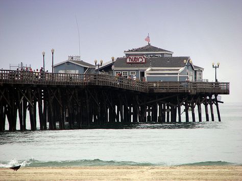 Ruby's Restaurant Seal Beach Pier Seal Beach, CA by Ken Harrell, BEEN THERE & I LOVE IT THERE! California Disneyland, San Gabriel Mountains, California Beaches, Ca History, Seal Beach, Beach Pier, Long Beach California, Redondo Beach, California Love