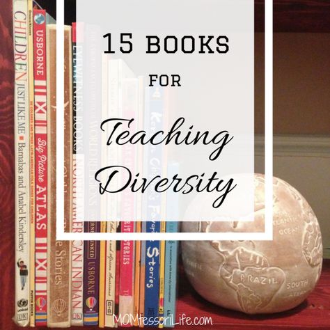 15 books for teaching diversity -- Montessori toddler, preschool, multicultural… Language Activities For Infants, Montessori Projects, Teaching Diversity, Activities For Infants, Multicultural Education, Family Book, University Studying, Cultural Studies, Family Books