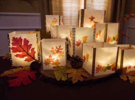 Rustic DIY Autumn Leaf Lanterns by Paige Hemmis! Tune in to Home & Family weekdays at 10a/9c on Hallmark Channel! Home And Family Crafts, Leaf Lantern, Fall Lanterns, Lantern Craft, Fun Fall Activities, Diy Lanterns, Leaf Crafts, Autumn Crafts, Autumn Leaf