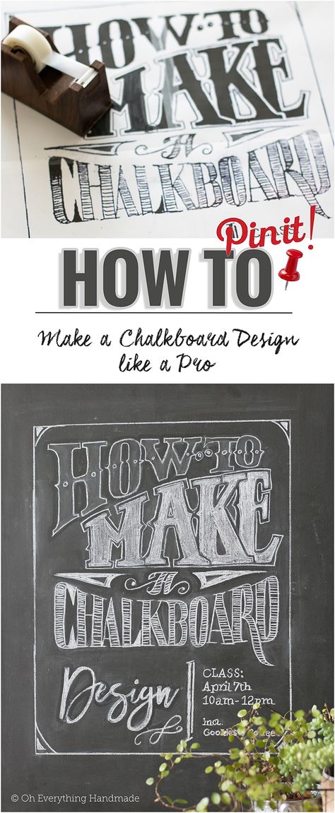 Hi there, I can’t wait to share How to Make a Chalkboard Design like a Pro today. Stencil Writing, Make A Chalkboard, Chalkboard Fonts, Chalkboard Writing, Chalk Sign, Chalkboard Lettering, Crafts For Teens To Make, Chalk Lettering, Chalkboard Designs