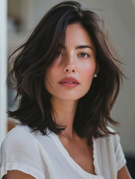 32 Flattering Shoulder-Length Haircuts for Round Faces Cornrow Rasta, Rasta Hairstyles, Hairstyles Knotless, Heart Filter, Volume Hairstyles, Shoulder Haircut, Hairstyles Layered, Rectangular Face, Bob Haircut For Round Face