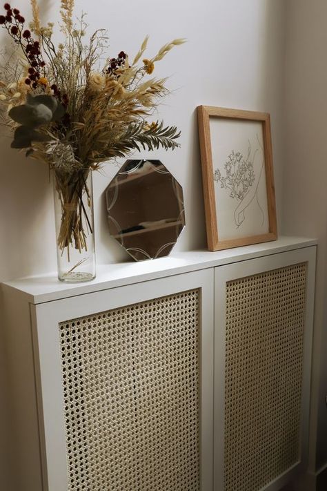 Radiator Covers: The Ins and Outs of Keeping Your Heat In & Your Home Stylish - Decoholic Cover Radiator Ideas, Radiator Cover Ideas, Diy Radiator Cover, Radiator Covers, Heater Cover, Radiator Cover, Ins And Outs, Diy Furniture Plans Wood Projects, Living Design