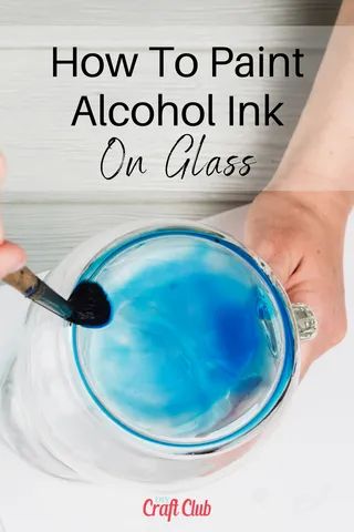 Alcohol Ink Wine Glasses Diy, Alcohol Ink On Glass Diy, Alcohol Ink Glass Tutorials, Making Sugar Scrub, Easy Sugar Scrub Recipe, Scrub Video, Paint Shells, Tinting Glass, Things Painting