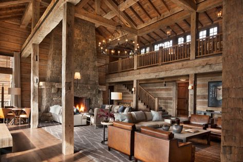 Rustic Mountain Homes, Yellowstone Club, Modern Mountain Home, Mountain Getaway, Mountain Living, Modern Mountain, Cabin In The Woods, Mountain Home, The Ranch